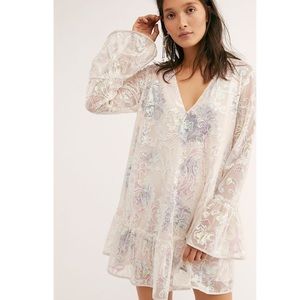 NWT Free People Falling Flowers Dress Size Small